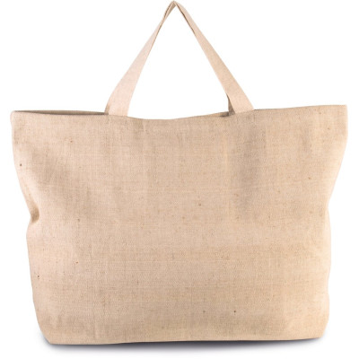 Rustic juco large hold-all shopper bag